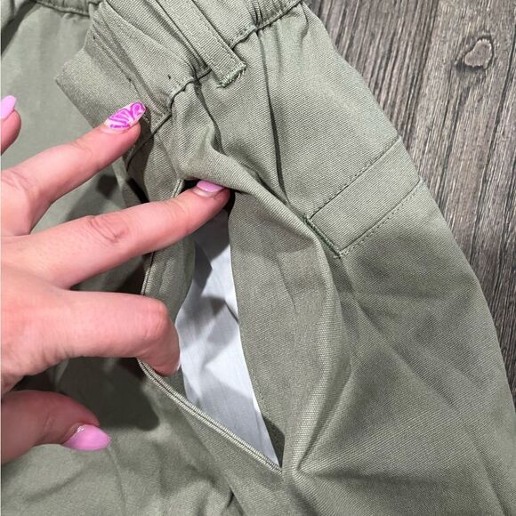 NWOT Converse Khaki Casual Jogger Pants Size Small - Picture 5 of 11